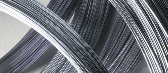 0.8mm 1.6mm Stainless Steel Spring Wire Soap Coated Spring Type Custom Hard Temper