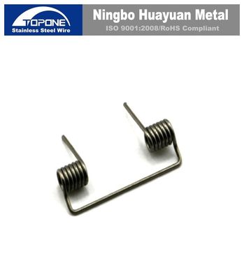 TOPONE Custom high-Quality SUS 304 Stainless Steel Spring wire for torsion spring