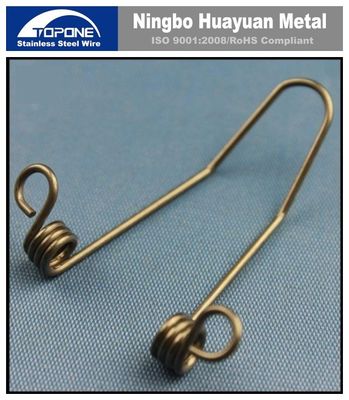 Special Shape Stainless Steel Torsion Springs Bright Or Matt Surface