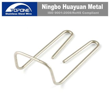 Spring Steel High Temperature Resistance Wire M Shaped Spring Clips