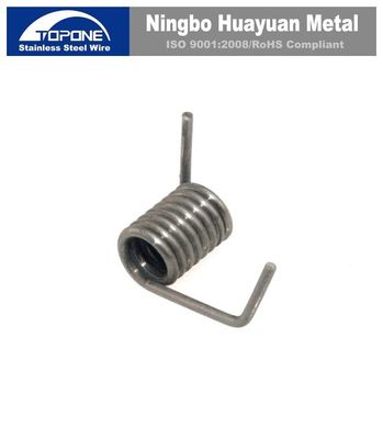 1.4mm Bright EPQ Wire Stainless Steel Wire Forming Double Torsion Spring For Vending Machine