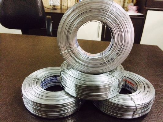 2mm Stainless Steel Profile Wire Soap Coated Flat Metal Wire For Binding Carbon