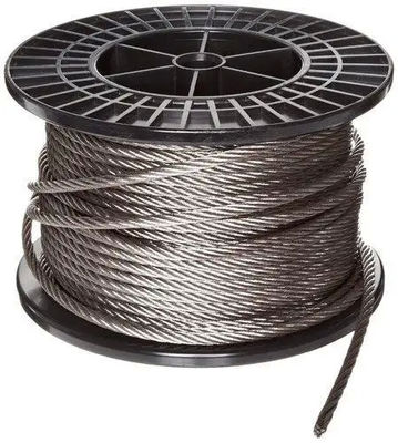 Safety Galvanized Steel Cable Railing Carbon Fiber Core Steel Core Galvanized Universal Wire Rope