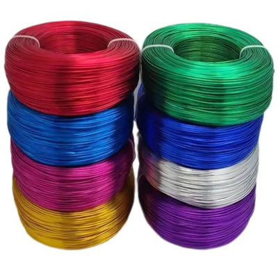 2mm 201 Colored Stainless Steel Soft Wire Soap Coated Surface Treatment