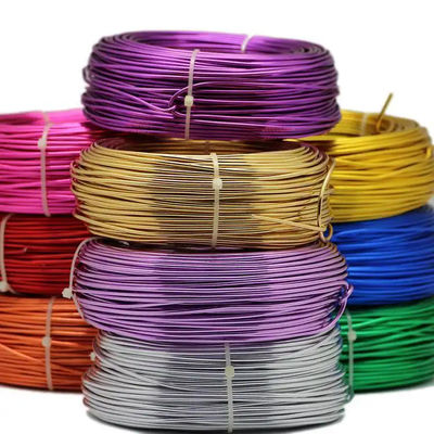 0.15-12mm drut ze stali nierdzewnej do tworzenia biżuterii Diy Craft drut aluminiowy kolorowy