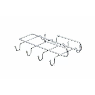 Stainless Steel Spring Kitchen Cabinet Sliding Wire Baskets High Temperature Resistance Long Lasting