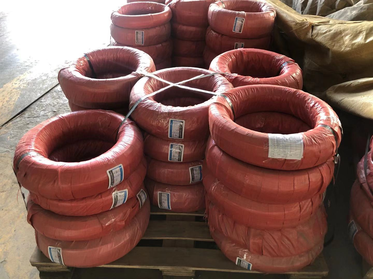 Customized Coil Packing Stainless Steel Spring Wire With High Tensile Strength