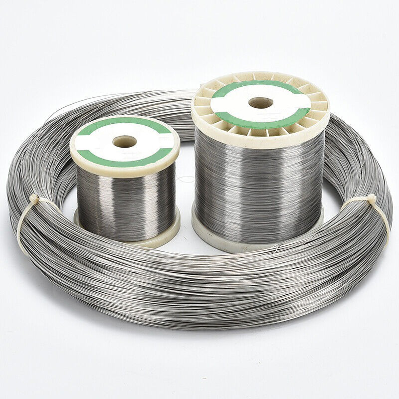 Resistente ao desgaste 410 420 430 202 304l 316 316l 0,1 mm 0,2 mm 1 mm de diâmetro 201 304 fio de aço inoxidável